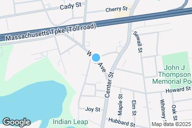 Map image of the property - 365 West Ave