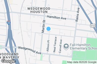 Map image of the property - 600 Southgate Ave