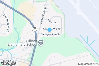 Map image of the property - 1528 S Lartigue Ave