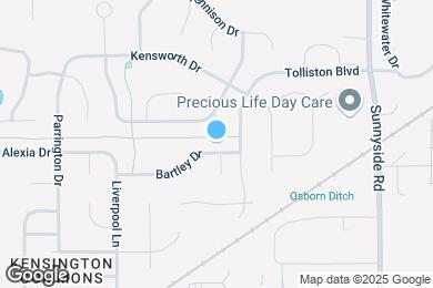 Map image of the property - 10634 Bartley Dr