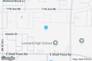 Map image of the property - 813 Kings Pine Ct