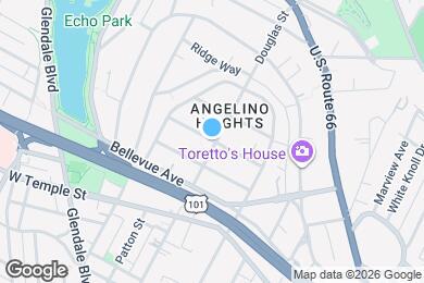 Map image of the property - 1400 Carroll Ave