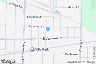 Map image of the property - 445 N Douglas Ave