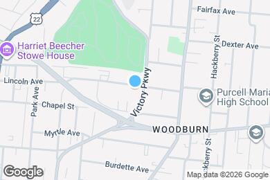 Map image of the property - 1349 Lincoln Avenue