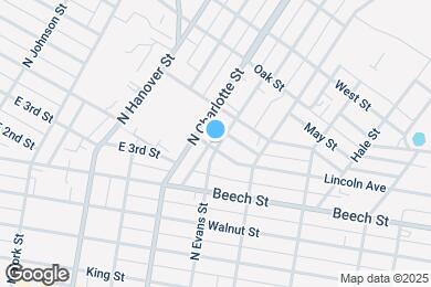Map image of the property - 305 N Evans St