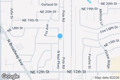 Map image of the property - 1404 N Nail Pky