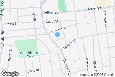 Map image of the property - 20 Ward St