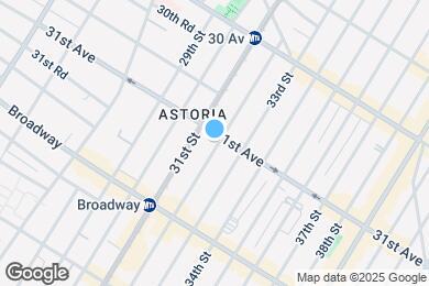 Map image of the property - 31-04 32nd St