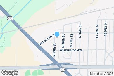 Map image of the property - 5760-5762 N 99th St.