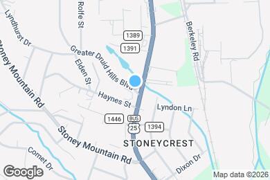 Map image of the property - 2324 Greater Druid Hills Blvd