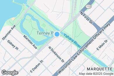 Map image of the property - 1441 E Johnson St