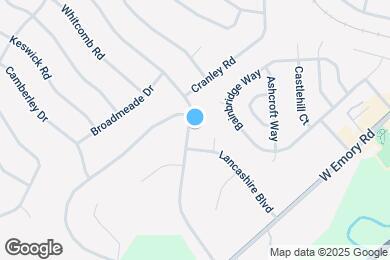 Map image of the property - 7604 Berkshire Blvd