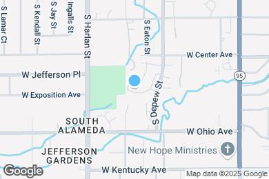 Map image of the property - 695 S Depew St