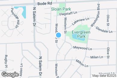Map image of the property - 585 Woodlawn St