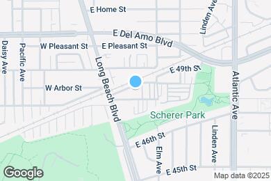 Map image of the property - Charming Long Beach home near Scherer Park
