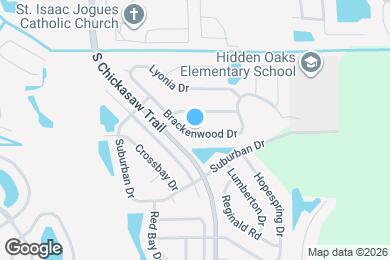 Map image of the property - 8685 Brackenwood Dr