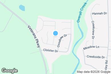 Map image of the property - 422 Tamarac Dr