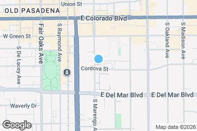 Map image of the property - 190 S Marengo Ave