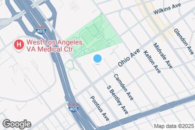 Map image of the property - 1410 S Bentley Ave