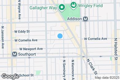 Map image of the property - 635.5 W Cornelia Ave