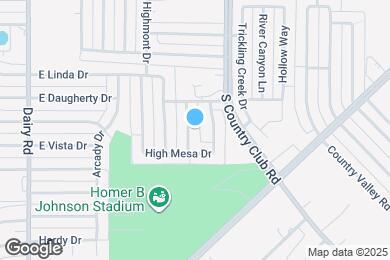 Map image of the property - 2422 High Hollow Dr