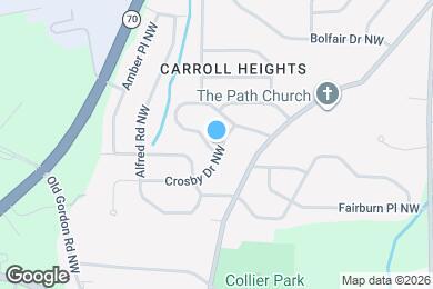 Map image of the property - 3812 Clovis Ct NW