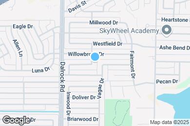 Map image of the property - 8910 Miami Dr