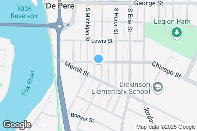 Map image of the property - 402 S Superior St