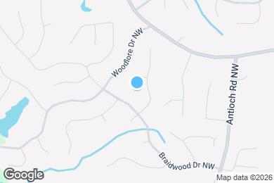 Map image of the property - 6105 Braidwood Ct