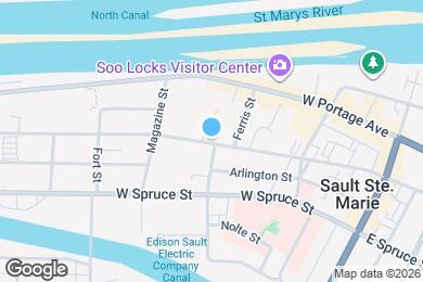 Map image of the property - 306 Ridge St