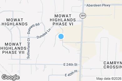 Map image of the property - 1736 Jakes Dr