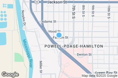 Map image of the property - 514 Farnam St