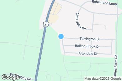 Map image of the property - 135 Coddington Ln