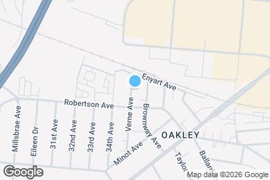 Map image of the property - 4416 Verne Ave