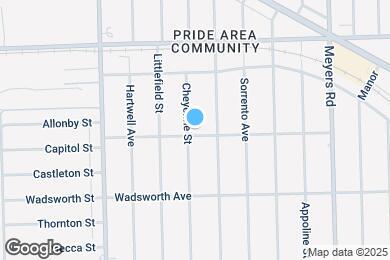 Map image of the property - 12200 Cheyenne St