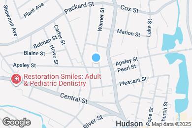 Map image of the property - 104 Apsley St