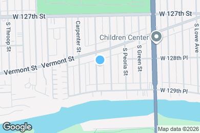 Map image of the property - 12831 S Morgan St