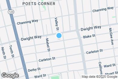 Map image of the property - 1339 Blake St