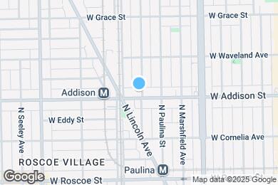Map image of the property - 3600 N Hermitage Ave