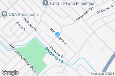 Map image of the property - 461 NW Charlyne Dr