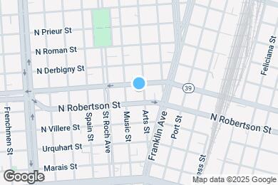 Map image of the property - 1520 Arts St