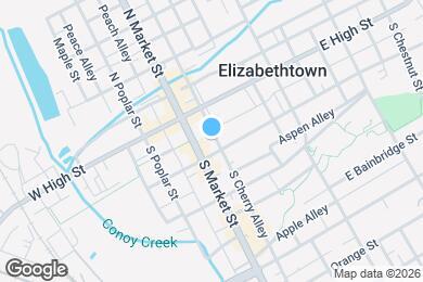 Map image of the property - 38 S Cherry Alley