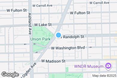 Map image of the property - 1415 W Randolph St