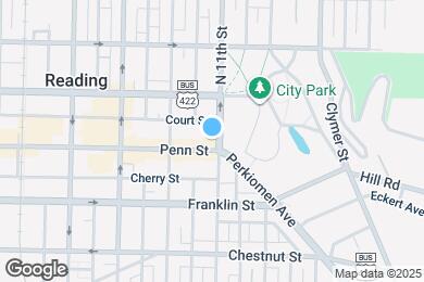 Map image of the property - 1047 Penn St