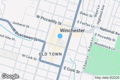 Map image of the property - The Merchant Suites at 114 North Loudoun