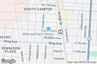 Map image of the property - 81 W 8th Ave