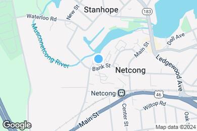 Map image of the property - 34 Bank at Netcong