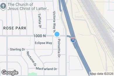 Map image of the property - 983 N Poinsettia Dr