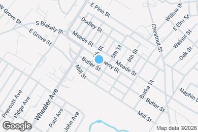 Map image of the property - 409 Butler St