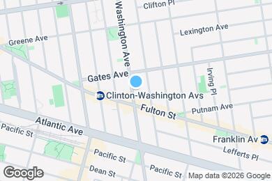 Map image of the property - Washington Avenue